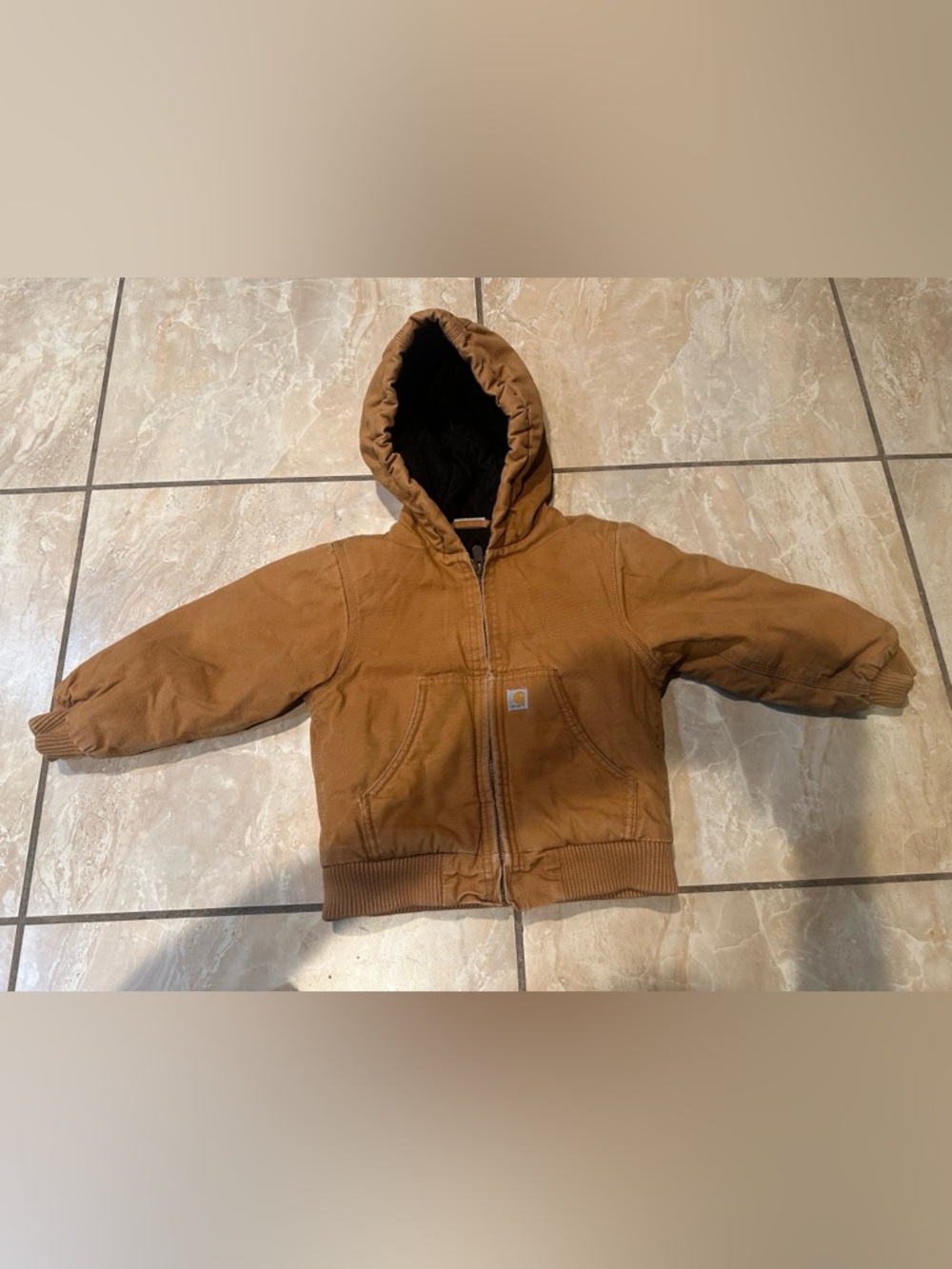 BOYS' HOODED INSULATED ACTIVE JACKET SIZE 3T